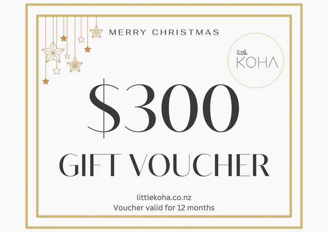 $300 Christmas Gift Voucher Little Koha