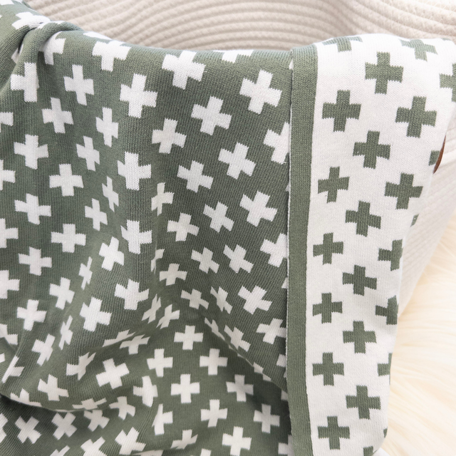 Cot & Buggy Blanket- Sage