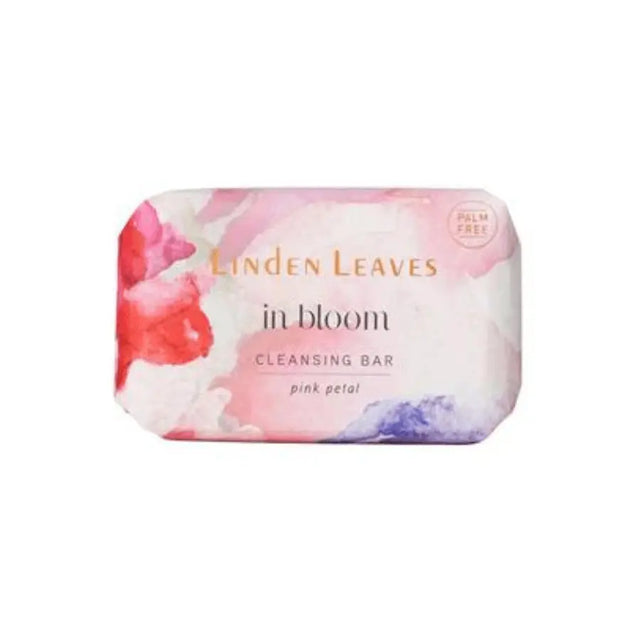 Pink Petal Cleansing Bar Linden Leaves