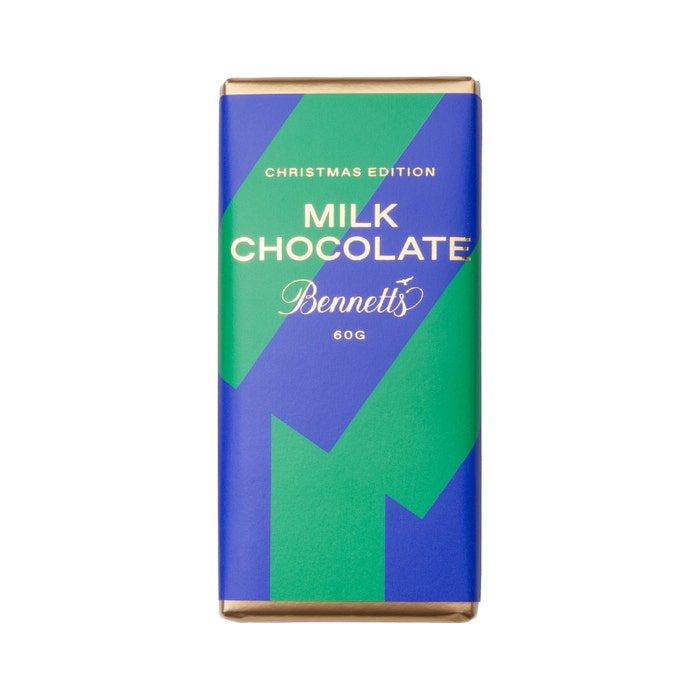 Bennetts Christmas Milk Chocolate Bar