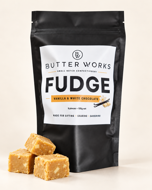 Vanilla & White Chocolate Fudge