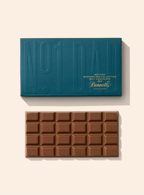 Message Chocolate Bar - No.1 Dad (add on) Bennetts