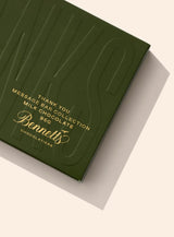Message Chocolate Bar - Thank You Bennetts