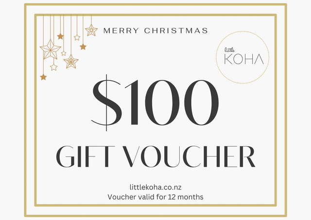 $100 Christmas Gift Voucher Little Koha
