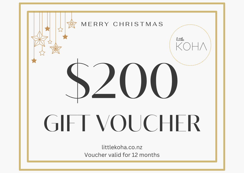 $200 Christmas Gift Voucher Little Koha