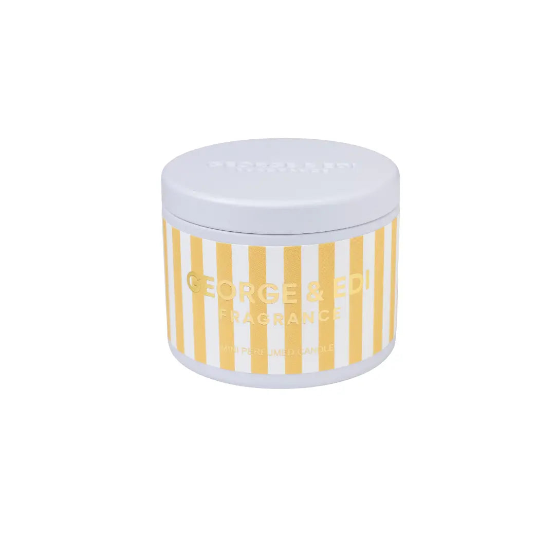 George & Edi Candle Tin George & Edi