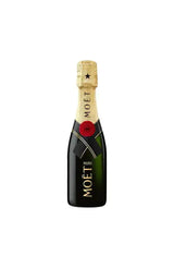 Mini bottle of moet for a mini celebration