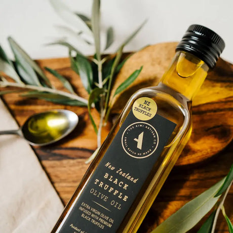 Black Truffle Infused Olive Oil The Kiwi Artisan Co