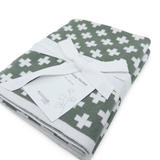 Cot & Buggy Blanket- Sage