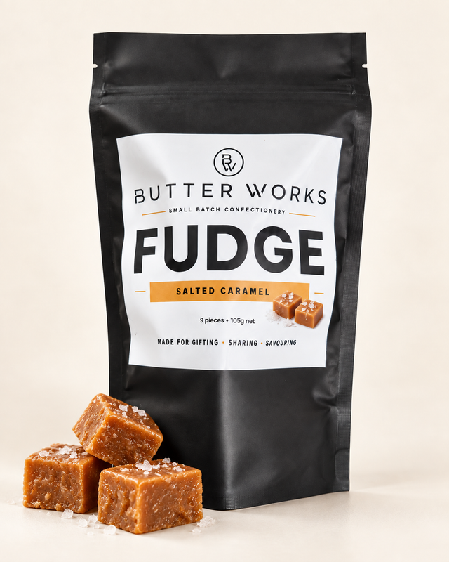 Salted Caramel Fudge