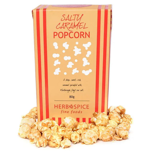Salty Caramel Popcorn Box The Herb and Spice Mill