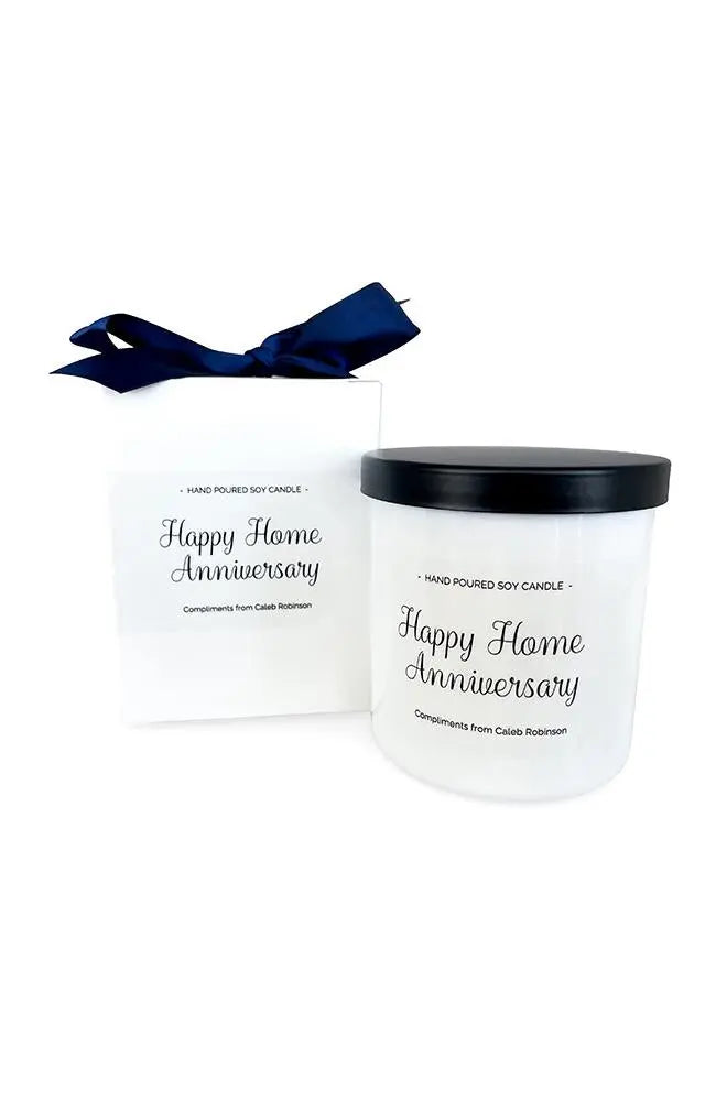 Caleb Robinson Custom Branded Candles (Blue Ribbon) Caleb Robinson