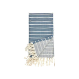 Turkish Towel - Blue Pestemal