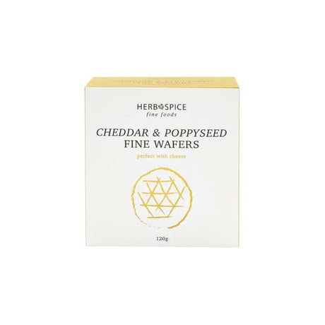 Cheddar_and_Poppyseed_Wafers - gourmet plicnic or platers - little koha