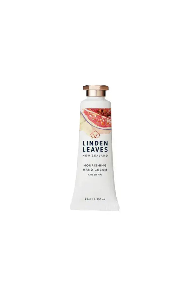 Linden Leaves Handbag Hand Cream - Amber Fig Linden Leaves