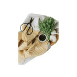 Smitten Linen Tea Towel - Mustard Smitten Design
