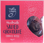 Handmade Salted Chocolate Cookie Bites by Molly Whoppy