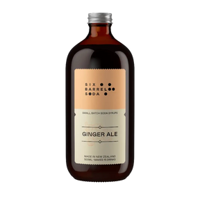 Ginger Ale Soda Syrup Six Barrel Soda
