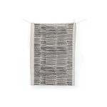 Smitten Linen Tea Towel- black Smitten Design