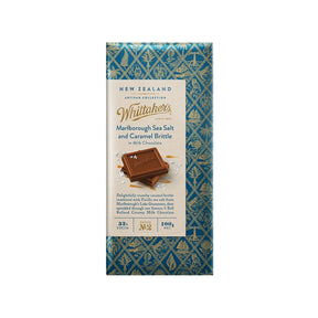 Sea Salt & Caramel Brittle Chocolate Whittakers