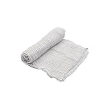 Muslin Wrap - Grey Stripe Little Unicorn